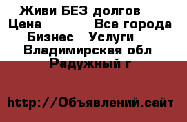 Живи БЕЗ долгов ! › Цена ­ 1 000 - Все города Бизнес » Услуги   . Владимирская обл.,Радужный г.